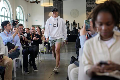 French Open titleholder Poland's Iga Swiatek